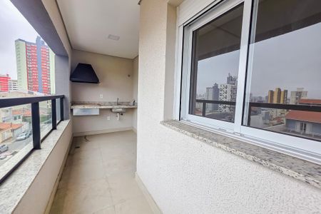 Varanda de apartamento à venda com 2 quartos, 69m² em Parque das Nações, Santo André