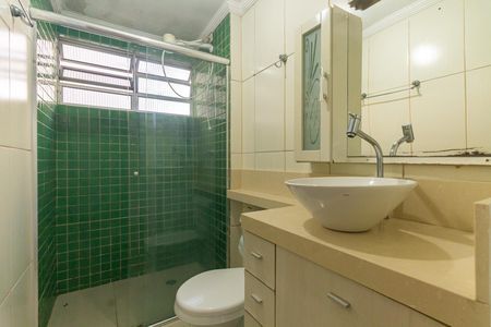 Banheiro Social de apartamento para alugar com 2 quartos, 56m² em Vila Granada, São Paulo