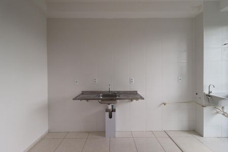 Cozinha de apartamento para alugar com 2 quartos, 48m² em Maubisa, Ribeirão Preto