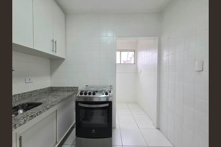 Cozinha de apartamento para alugar com 1 quarto, 42m² em Indianópolis, São Paulo