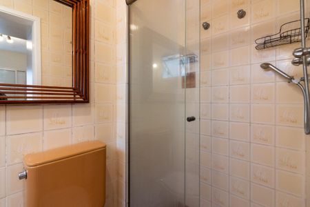 Banheiro da Suíte de apartamento para alugar com 2 quartos, 62m² em Indianópolis, São Paulo