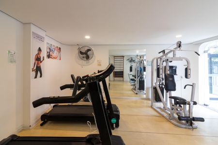 Área comum - Academia de apartamento para alugar com 2 quartos, 62m² em Indianópolis, São Paulo