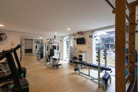 Área comum - Academia de apartamento para alugar com 2 quartos, 62m² em Indianópolis, São Paulo