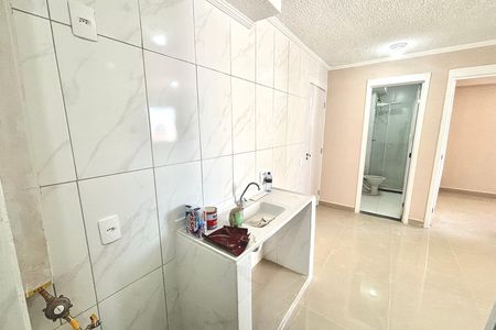 Cozinha de apartamento para alugar com 2 quartos, 34m² em Vila Silvia, São Paulo