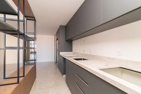 Cozinha - Armários de apartamento à venda com 2 quartos, 127m² em Água Verde, Curitiba