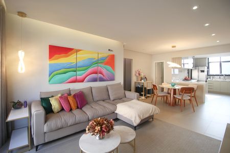Apartamento à venda com 115m², 3 quartos e 2 vagas Apartamento à venda com 115m², 3 quartos e 2 vagasSala