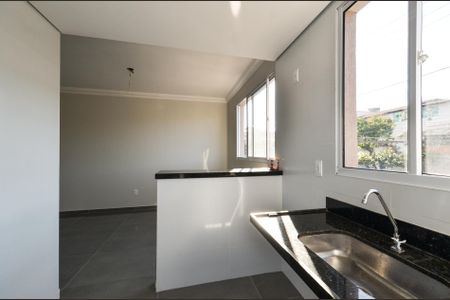 Cozinha de apartamento à venda com 2 quartos, 73m² em Nova Vista, Belo Horizonte