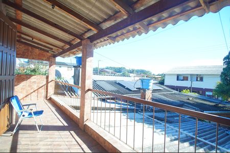 varanda  de apartamento para alugar com 1 quarto, 46m² em Arroio da Manteiga, São Leopoldo
