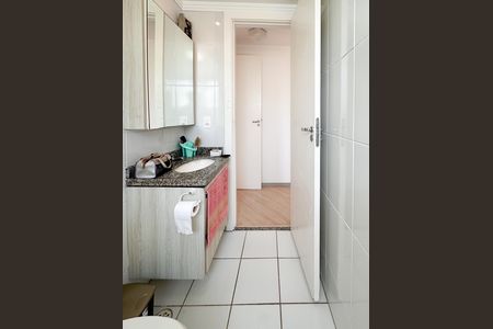 Banheiro da Suíte de apartamento para alugar com 2 quartos, 60m² em Planalto, São Bernardo do Campo