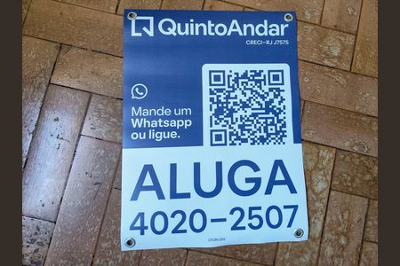 Placa de apartamento para alugar com 3 quartos, 127m² em Grajaú, Rio de Janeiro