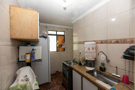 Cozinha de apartamento à venda com 2 quartos, 50m² em Techno Park, Campinas