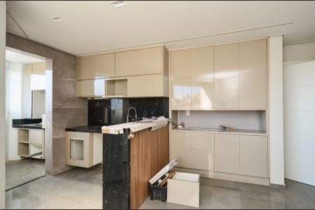 Cozinha de apartamento à venda com 3 quartos, 89m² em Nova Vista, Belo Horizonte