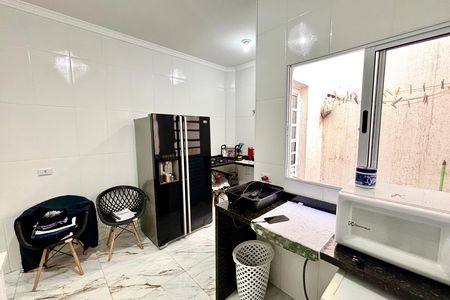 Cozinha de casa de condomínio à venda com 2 quartos, 64m² em Jardim Popular, São Paulo