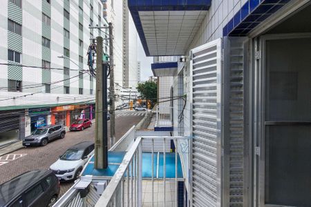 Sacada  de apartamento para alugar com 1 quarto, 50m² em Boqueirão, Praia Grande