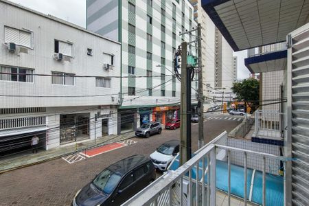 Sacada  de apartamento para alugar com 1 quarto, 50m² em Boqueirão, Praia Grande