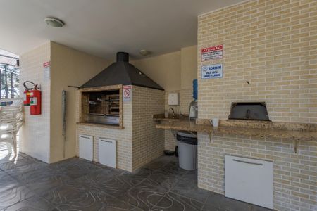 Área comum - Churrasqueira de apartamento para alugar com 2 quartos, 76m² em Sarandi, Porto Alegre