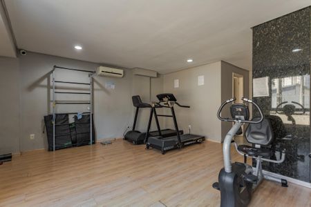 Área comum - Academia de apartamento para alugar com 2 quartos, 76m² em Sarandi, Porto Alegre