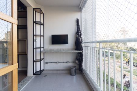 Varanda da Sala de apartamento para alugar com 3 quartos, 63m² em Vila Moraes, São Paulo