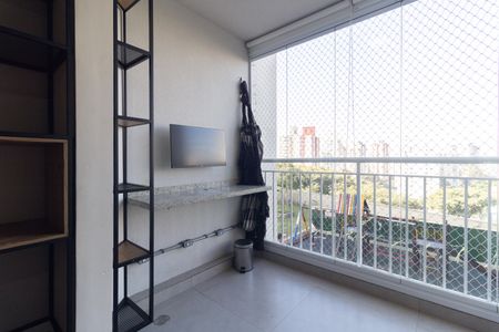 Varanda da Sala de apartamento para alugar com 3 quartos, 63m² em Vila Moraes, São Paulo