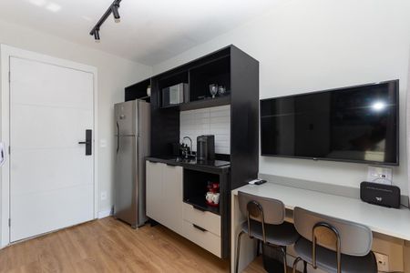 Cozinha Americana de apartamento para alugar com 1 quarto, 21m² em Pompeia, São Paulo