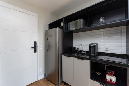 Cozinha Americana de apartamento para alugar com 1 quarto, 21m² em Pompeia, São Paulo