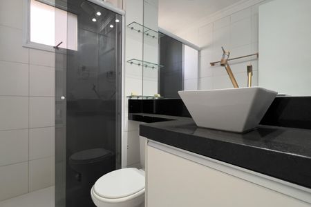 Banheiro de apartamento para alugar com 2 quartos, 65m² em Jardim Guilhermino, Guarulhos