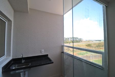 Sacada de apartamento para alugar com 2 quartos, 52m² em Novo Mundo, Uberlândia