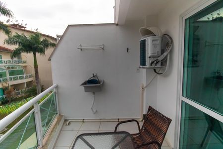 Varanda  de apartamento à venda com 1 quarto, 69m² em Itaipu, Niterói