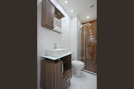 Banheiro de apartamento para alugar com 2 quartos, 32m² em Vila Suzana, São Paulo