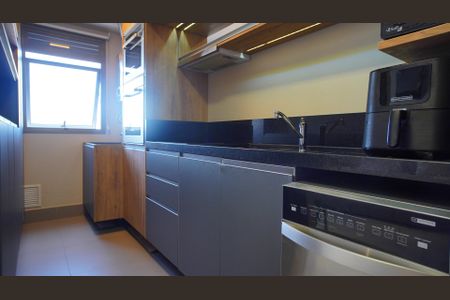 Apartamento para alugar com 58m², 1 quarto e 1 vaga Apartamento para alugar com 58m², 1 quarto e 1 vagaCozinha e Área de Serviço