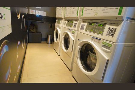 Apartamento para alugar com 58m², 1 quarto e 1 vaga Apartamento para alugar com 58m², 1 quarto e 1 vagaLavanderia
