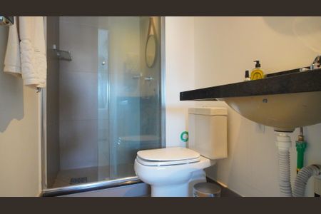 Apartamento para alugar com 58m², 1 quarto e 1 vaga Apartamento para alugar com 58m², 1 quarto e 1 vagaBanheiro suite