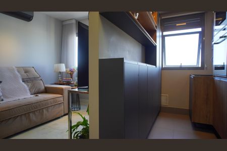 Apartamento para alugar com 58m², 1 quarto e 1 vaga Apartamento para alugar com 58m², 1 quarto e 1 vagaCozinha e sala