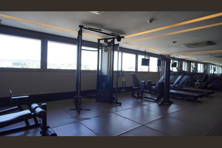 Apartamento para alugar com 58m², 1 quarto e 1 vaga Apartamento para alugar com 58m², 1 quarto e 1 vagaÁrea comum - Academia