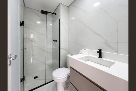 Banheiro Social de apartamento para alugar com 3 quartos, 62m² em Usina Piratininga, São Paulo