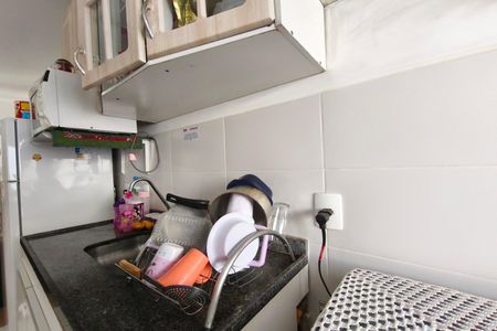 Cozinha de apartamento para alugar com 2 quartos, 42m² em Parque Universitario de Viracopos, Campinas
