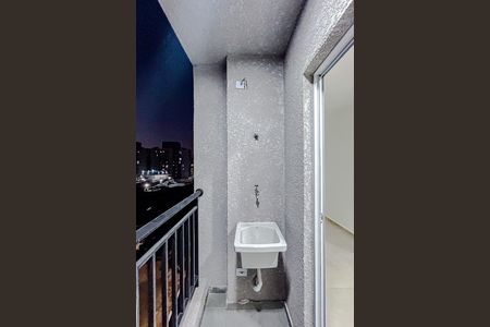 Varanda do Studio de apartamento para alugar com 1 quarto, 25m² em Vila Carrão, São Paulo