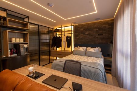 QUARTO de apartamento à venda com 1 quarto, 40m² em Cambuí, Campinas