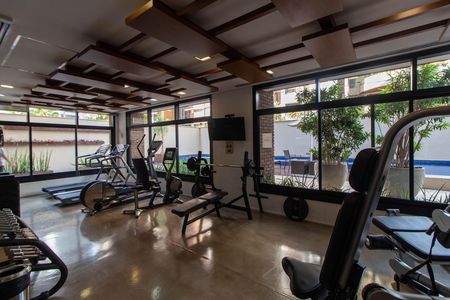 ÁREA COMUM - ACADEMIA de apartamento à venda com 1 quarto, 40m² em Cambuí, Campinas