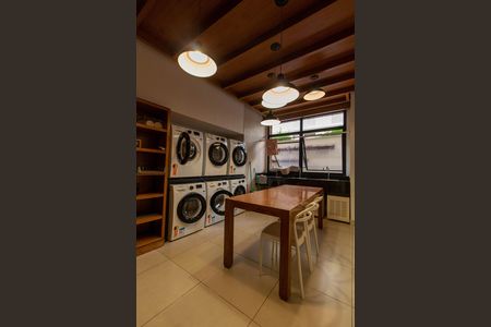 ÁREA COMUM - LAVANDERIA de apartamento à venda com 1 quarto, 40m² em Cambuí, Campinas