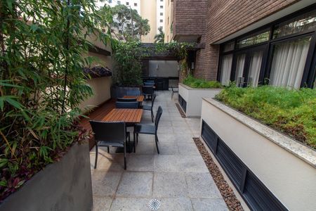 ÁREA COMUM - CHURRASQUEIRA de apartamento à venda com 1 quarto, 40m² em Cambuí, Campinas
