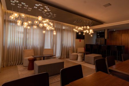 Apartamento à venda com 40m², 1 quarto e 1 vaga Apartamento à venda com 40m², 1 quarto e 1 vagaÁREA COMUM - SALÃO GOURMET