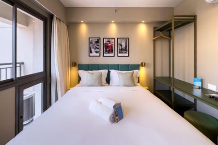Studio à venda com 24m², 1 quarto e sem vaga Studio à venda com 24m², 1 quarto e sem vagaSala / Quarto
