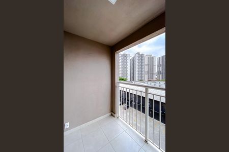 Varanda da Sala de apartamento para alugar com 1 quarto, 35m² em Parque Industrial Tomas Edson, São Paulo