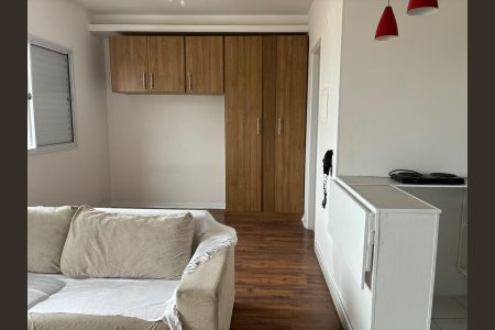 Sala de kitnet/studio para alugar com 1 quarto, 27m² em Santa Cecilia, São Paulo
