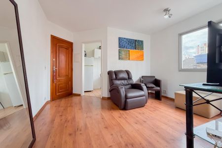 Sala de apartamento à venda com 1 quarto, 40m² em Vila Mariana, São Paulo