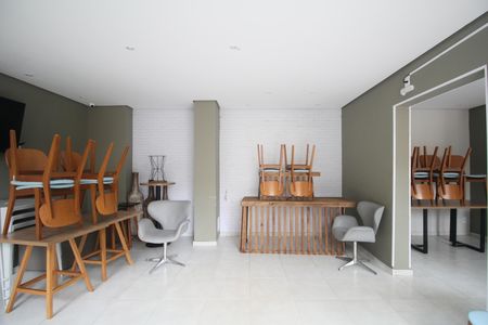 Studio para alugar com 36m², 1 quarto e sem vagaÁrea comum - Salão de festas