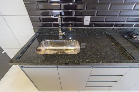 Apartamento para alugar com 35m², 1 quarto e sem vaga Apartamento para alugar com 35m², 1 quarto e sem vagaDetalhe - Cozinha