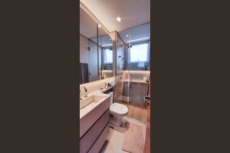 Banheiro da Suíte de apartamento para alugar com 3 quartos, 74m² em Umuarama, Osasco