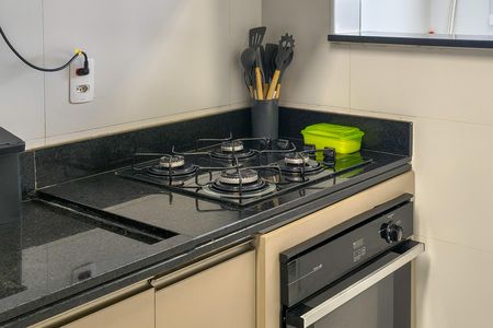 Apartamento para alugar com 76m², 2 quartos e 1 vaga Apartamento para alugar com 76m², 2 quartos e 1 vagaDetalhe da cozinha